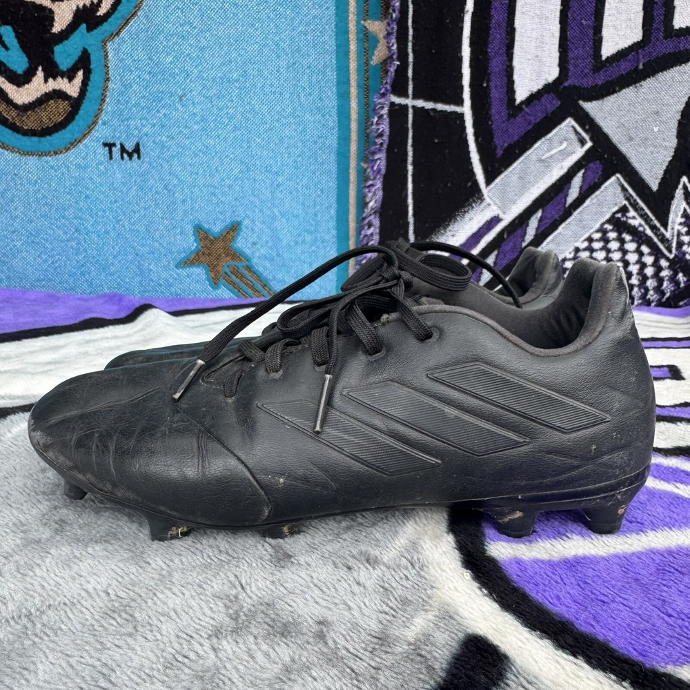 Size 7 - Men's Adidas Copa Pure.3 Firm Ground Black Soccer Cleats HQ8940
